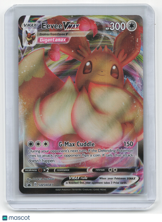 2021 Pokemon Eevee VMAX SWSH Black Star Promos #SWSH087 Near Mint