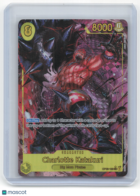 2023 One Piece Card Game Charlotte Katakuri Pillars of Strength #OP03-123