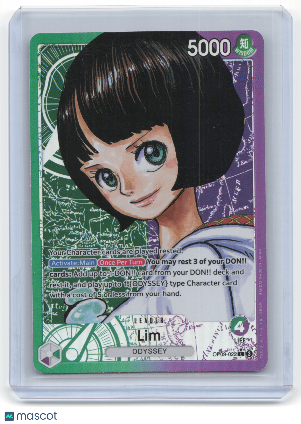 2022 One Piece Card Game Lim Emperors in the New World #OP00-022 [Leader]