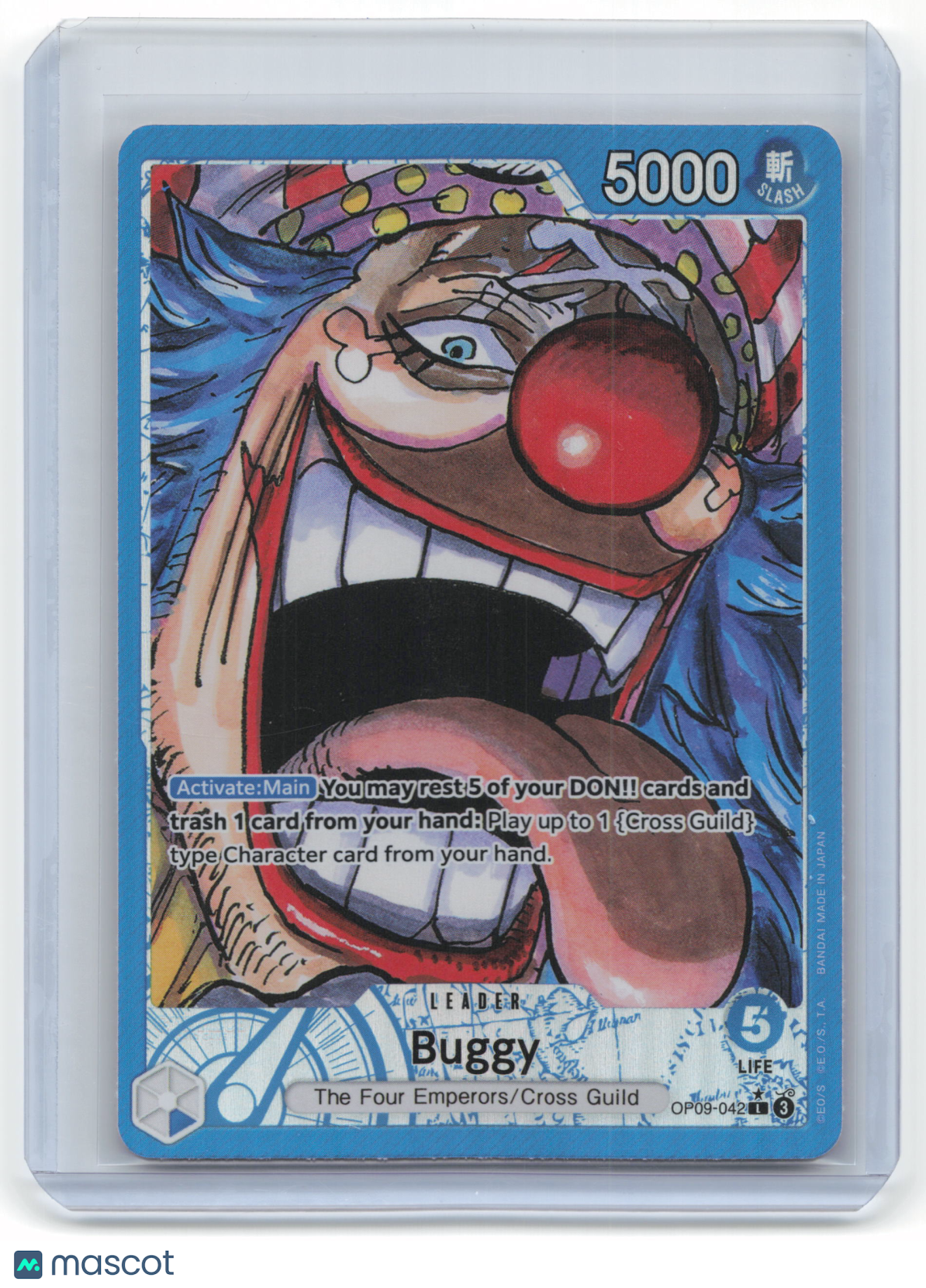 2023 One Piece Card Game Buggy Emperors in the New World #OP09-042 [Leader]