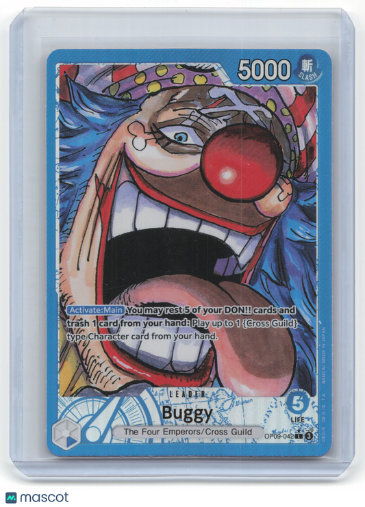 2023 One Piece Card Game Buggy Emperors in the New World #OP09-042 [Leader]