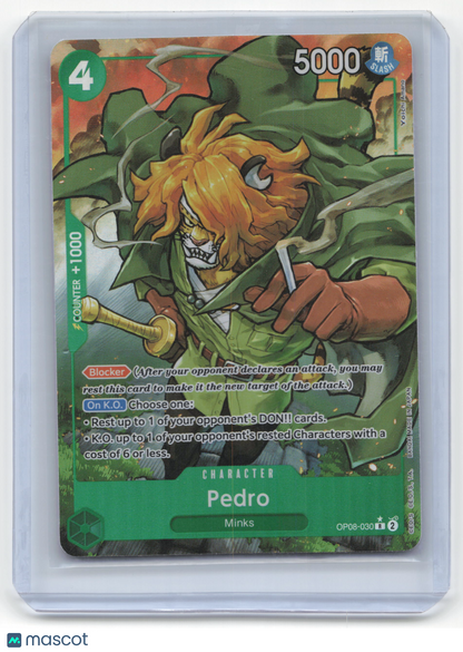 2023 One Piece Card Game—Pedro #OP08-030 Two Legends—