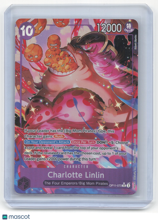 2023 One Piece Card Game Charlotte Linlin A Fist of Divine Speed #OP11-073