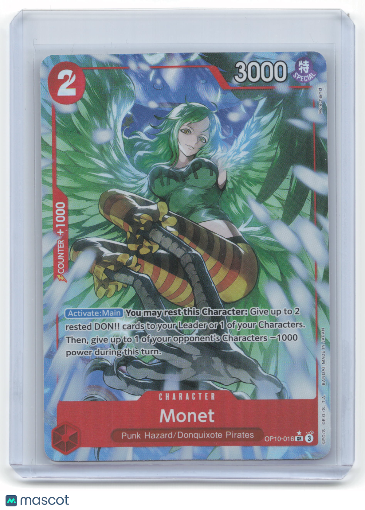 2023 One Piece Card Game Monet Royal Blood #OP10-016