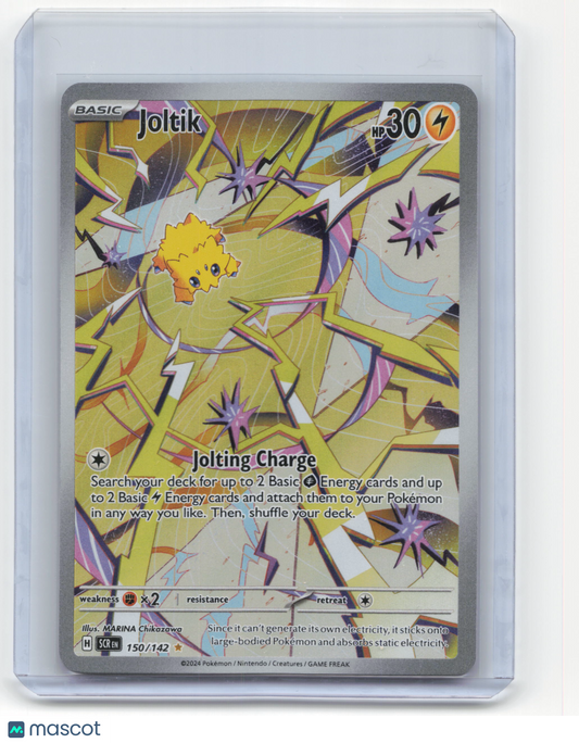 2024 Pokemon Joltik Stellar Crown #150/142 Illustration Rare Near Mint