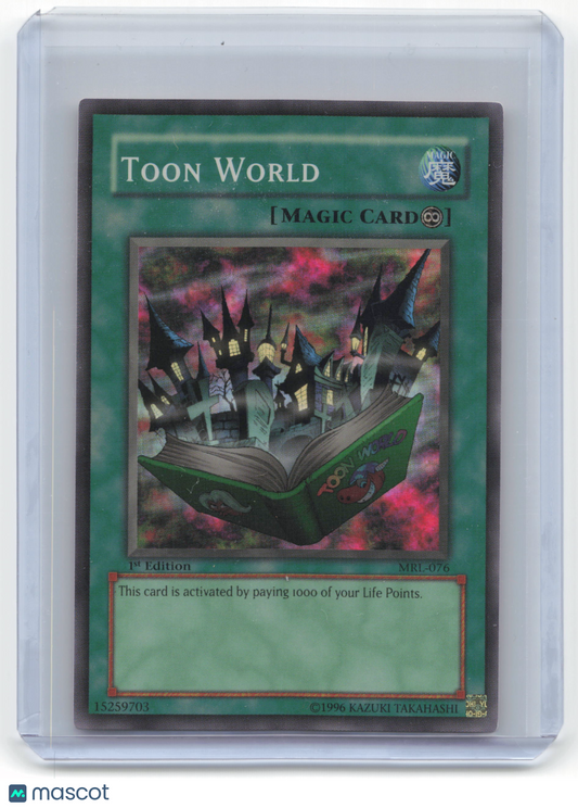2002 Yu-Gi-Oh! Toon World Magic Ruler #MRL-076 Near Mint 1st Edition