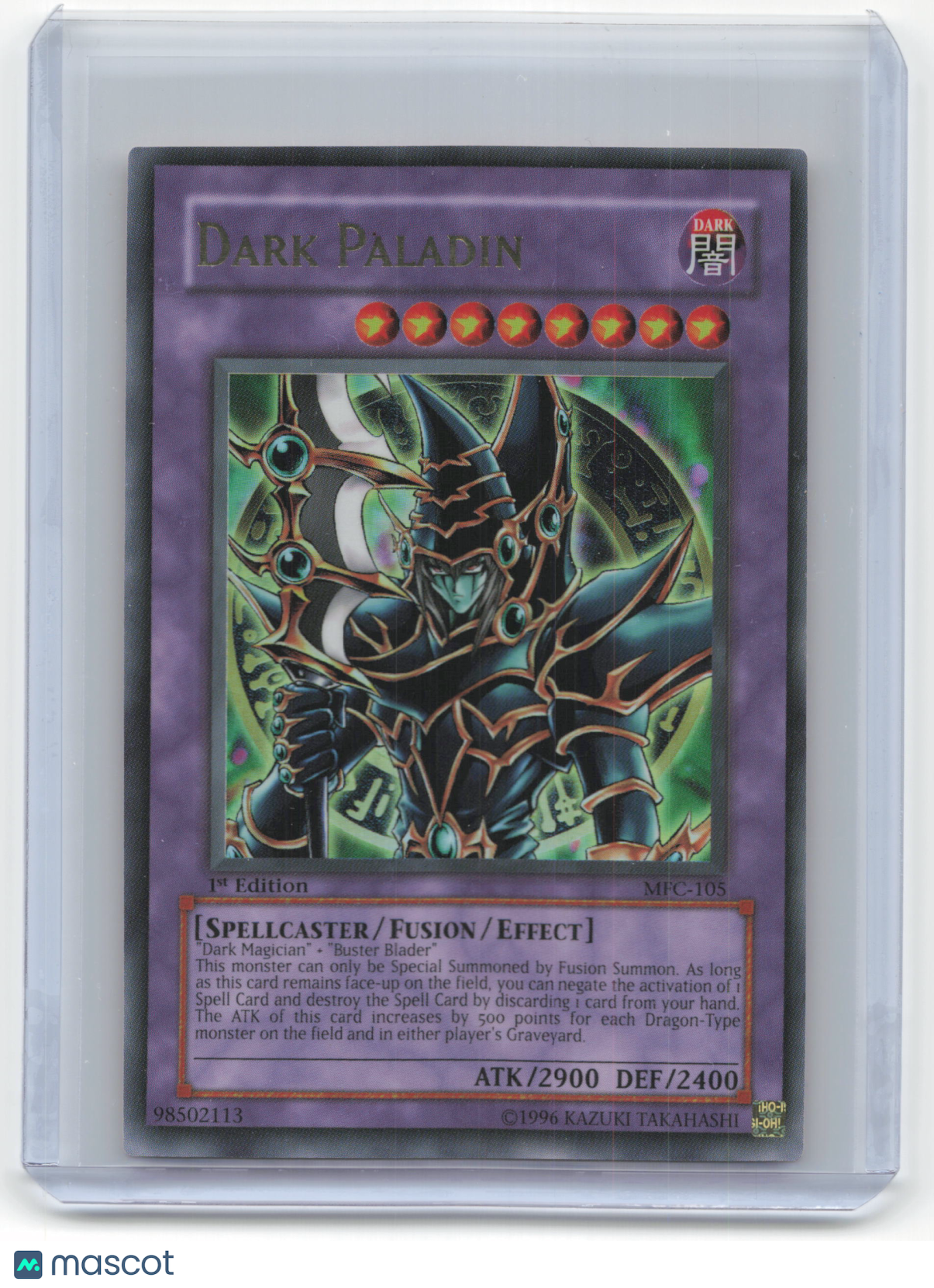 2003 Yu-Gi-Oh! Dark Paladin Magician's Force #MFC-105 1st Edition Near Mint