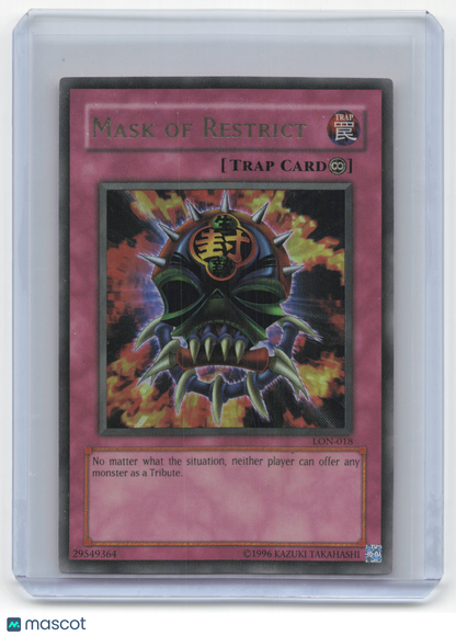 2003 Yu-Gi-Oh!—Mask of Restrict #LON-018 Labyrinth of Nightmare—Ultra Rare Near Mint
