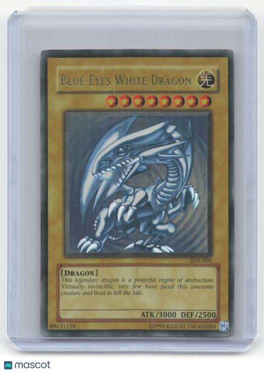 2004 Yu-Gi-Oh! Blue-Eyes White Dragon Kaiba Evolution #SDK-001 Lightly Played