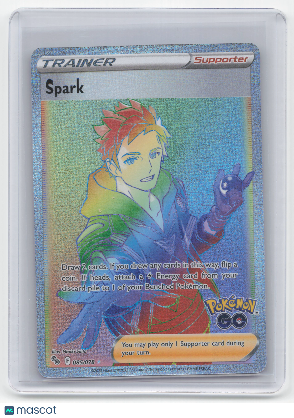 2022 Pokemon Spark Pokémon GO #85/78 Near Mint