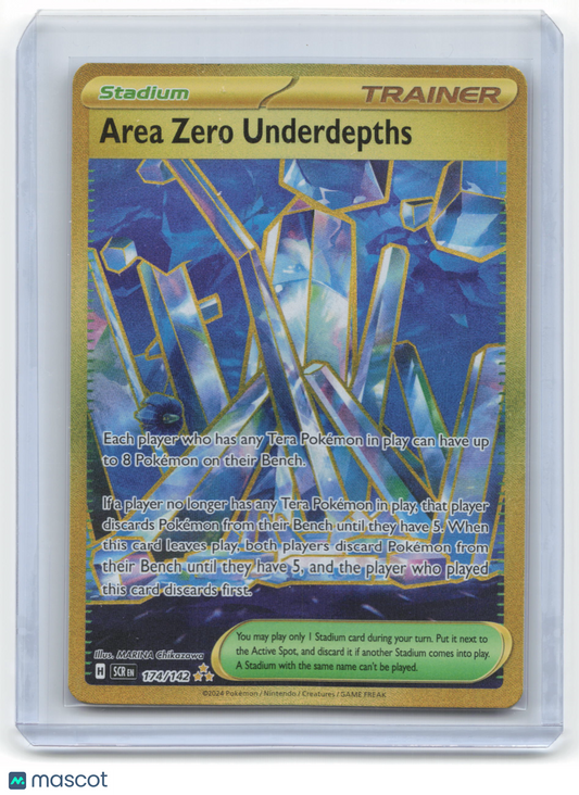 2024 Pokemon Area Zero Underdepths Stellar Crown #174/142 Near Mint
