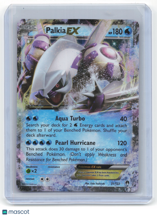 2016 Pokemon Palkia EX BREAKpoint #31/122 Near Mint