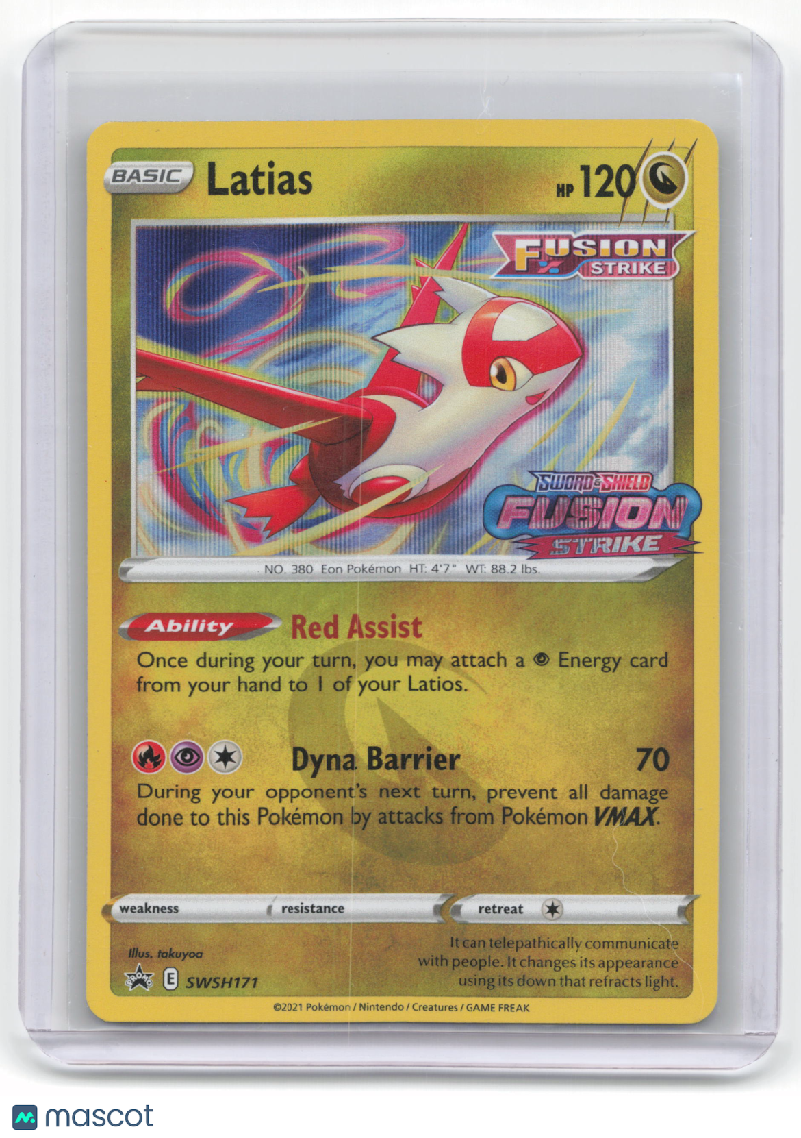 2021 Pokemon Latias SWSH Black Star Promos #SWSH171 Near Mint (STAMPED)