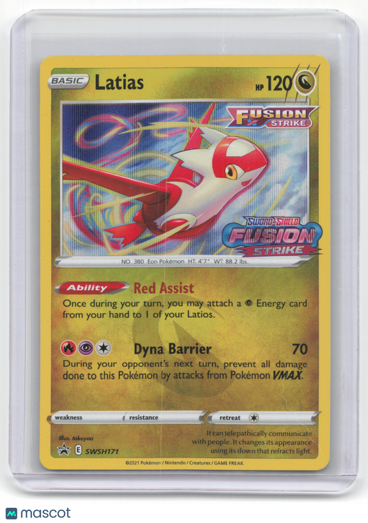 2021 Pokemon Latias SWSH Black Star Promos #SWSH171 Near Mint (STAMPED)