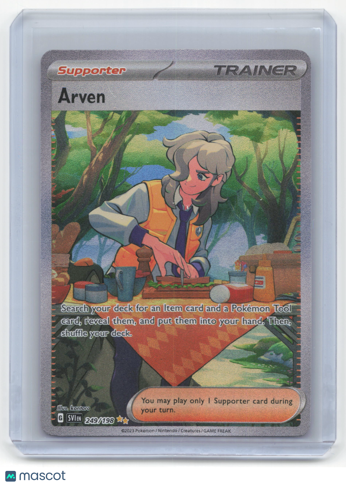 2023 Pokemon Arven Scarlet & Violet #249/198 Near Mint