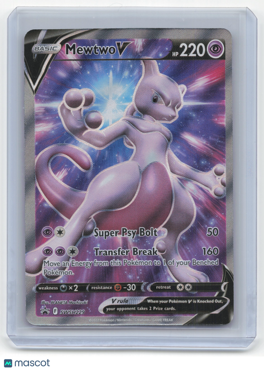 2022 Pokemon Mewtwo V SWSH Black Star Promos #SWSH229 Near Mint