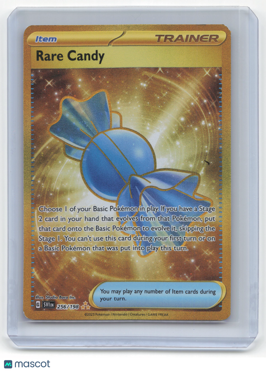 2023 Pokemon Rare Candy Scarlet & Violet #256/198 Near Mint