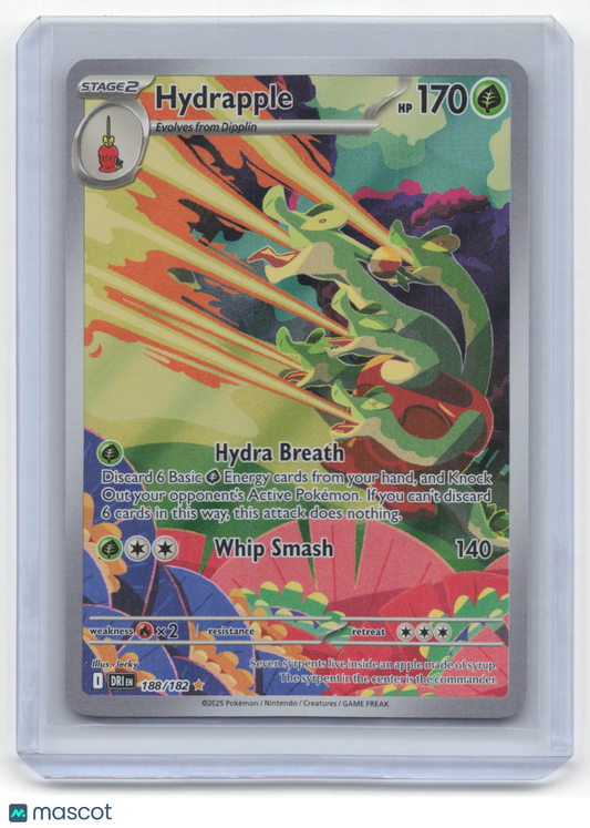 2025 Pokemon Hydrapple Destined Rivals #188/182 Near Mint