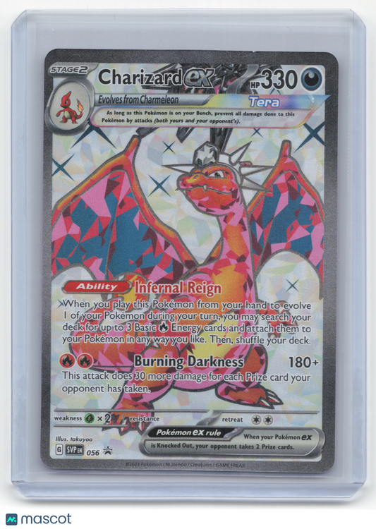 2023 Pokemon Charizard EX SVP Black Star Promos #56/193 Near Mint