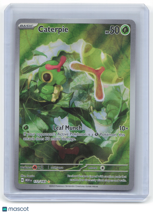 2023 Caterpie Pokemon 151 #172/165 Near Mint