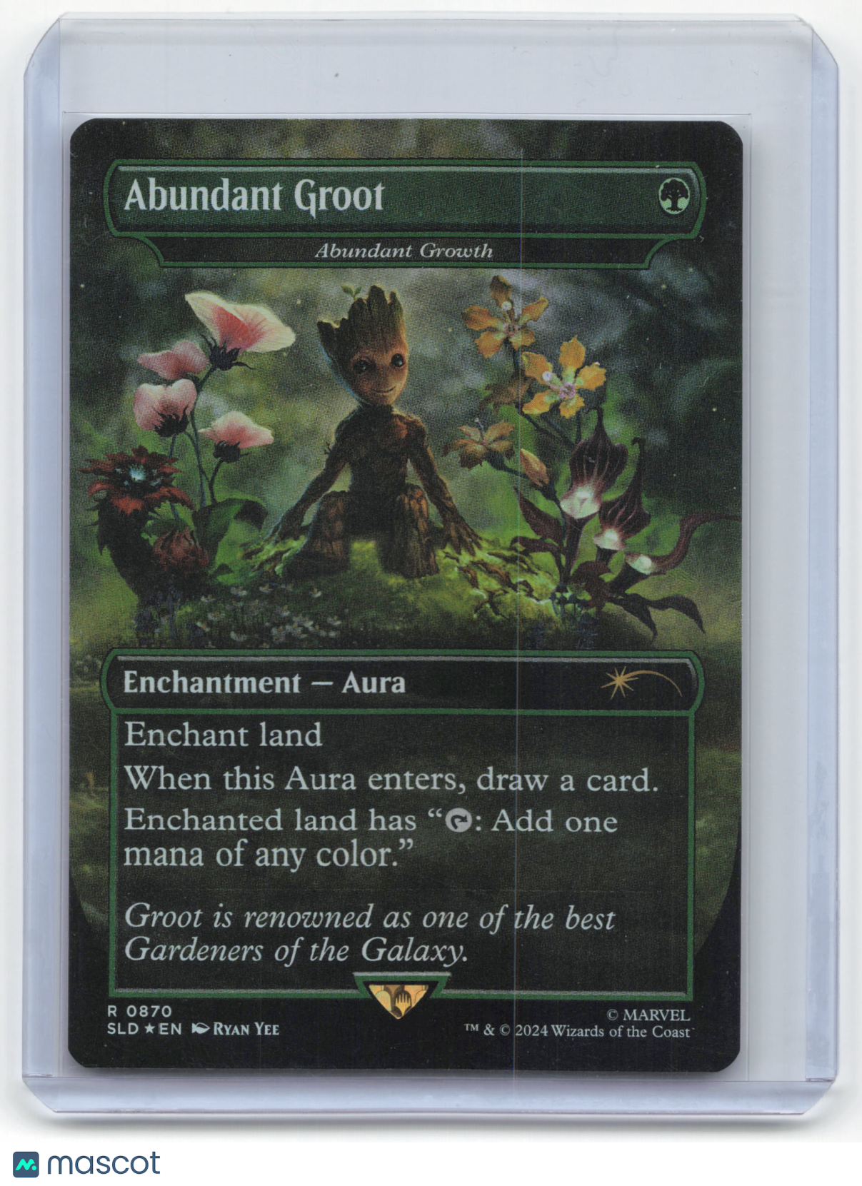 2024 Magic: The Gathering Abundant Groot Secret Lair #0870 Near Mint