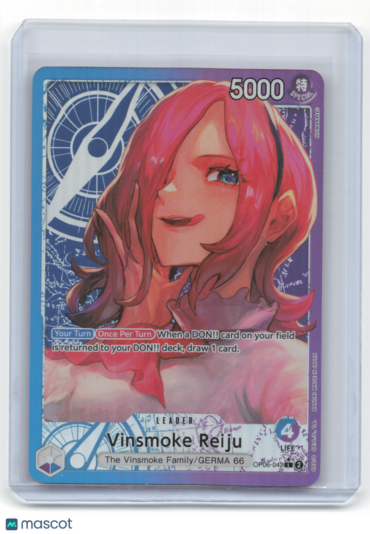 2024 One Piece Card Game Vinsmoke Reiju Wings of the Captain #OP06-042 Near Mint