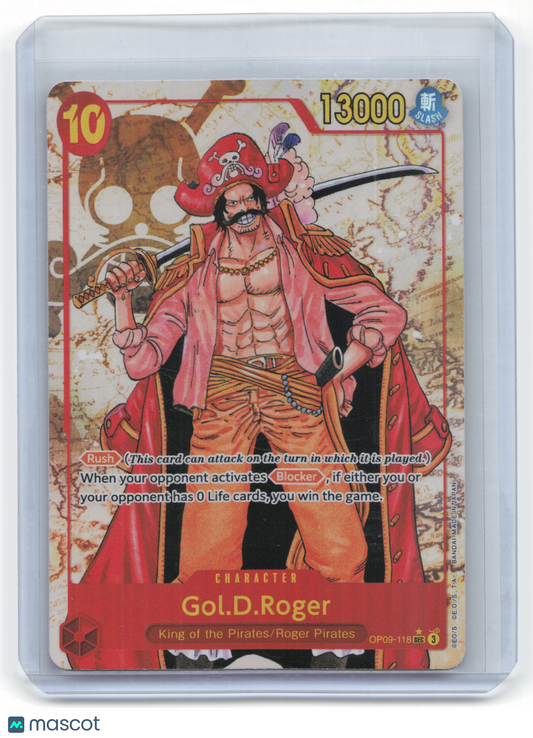 2024 One Piece Card Game Gol D. Roger Emperors in the New World #OP09-118 NM