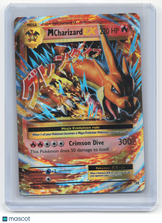2016 Pokemon M Charizard EX Evolutions #13/108 Near Mint