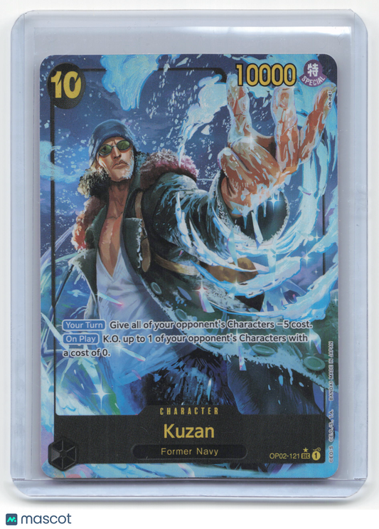 2023 One Piece Card Game Kuzan Paramount War #OP02-121 Near Mint