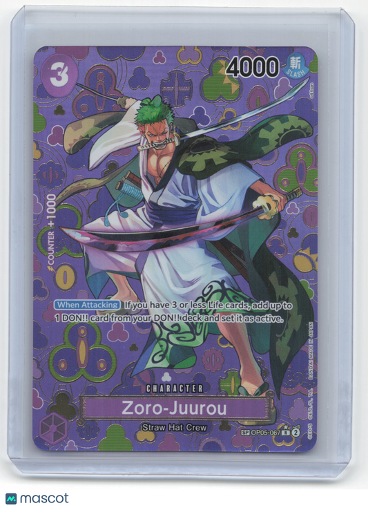 2023 One Piece Card Game Zoro-Jurou Awakening of the New Era #OP05-067 LP