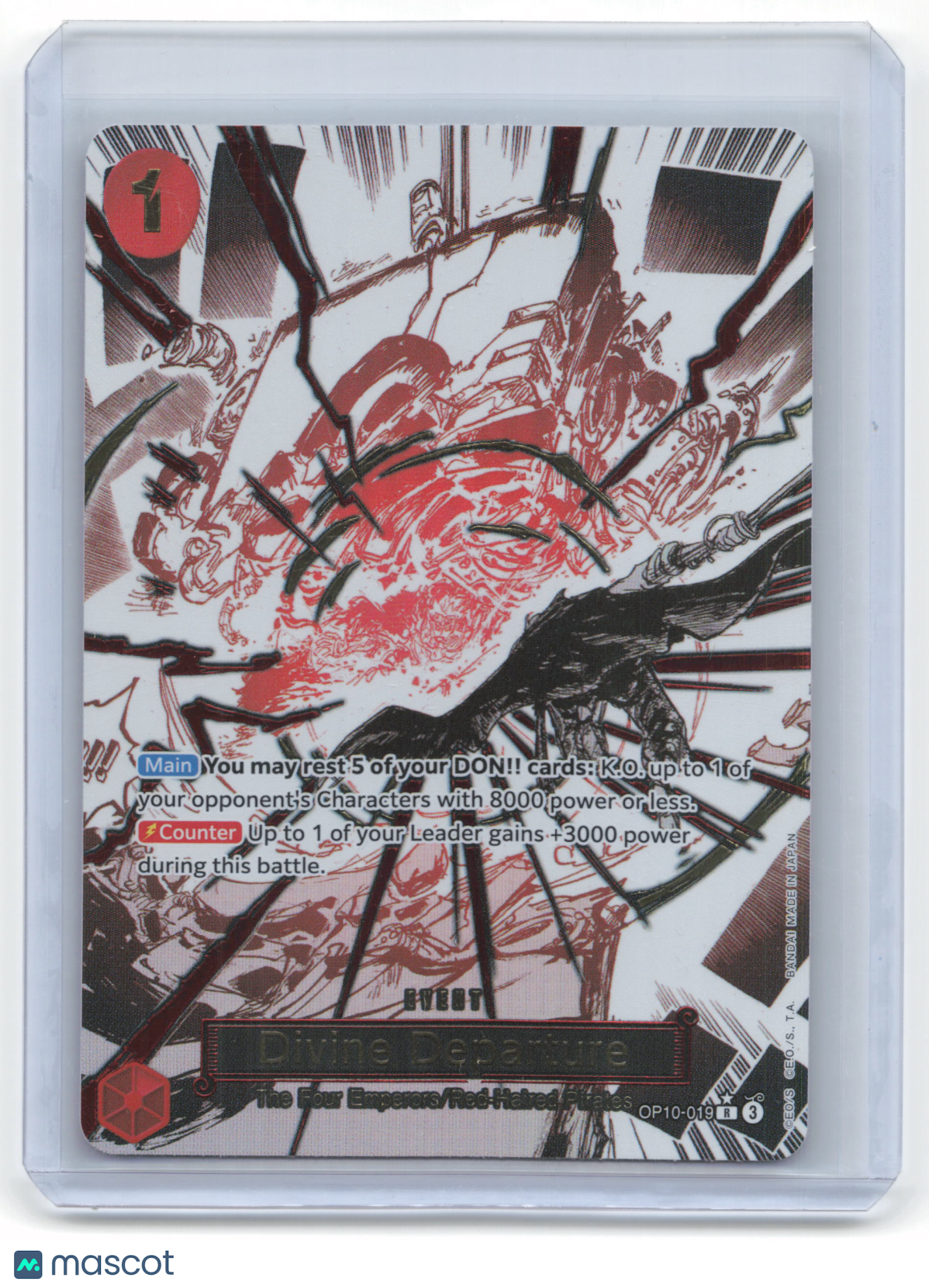 2025 One Piece Card Game Divine Departure Royal Blood #OP10-019 Near Mint