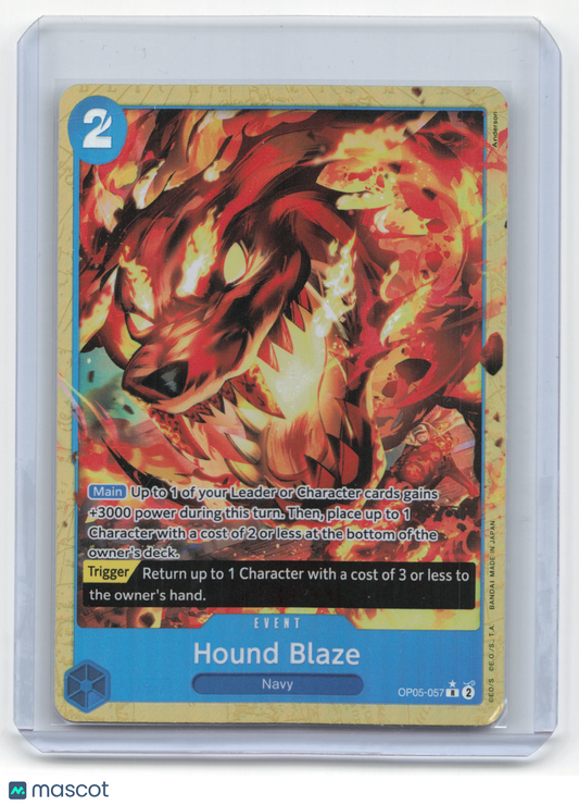 2023 One Piece Card Game Hound Blaze Awakening of the New Era #OP05-057 NM