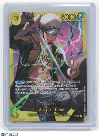 2025 One Piece Card Game—Trafalgar Law #OP10-119 Royal Blood— Near Mint