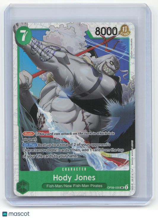 2024 One Piece Card Game Hody Jones Wings of the Captain #OP06-035 Near Mint