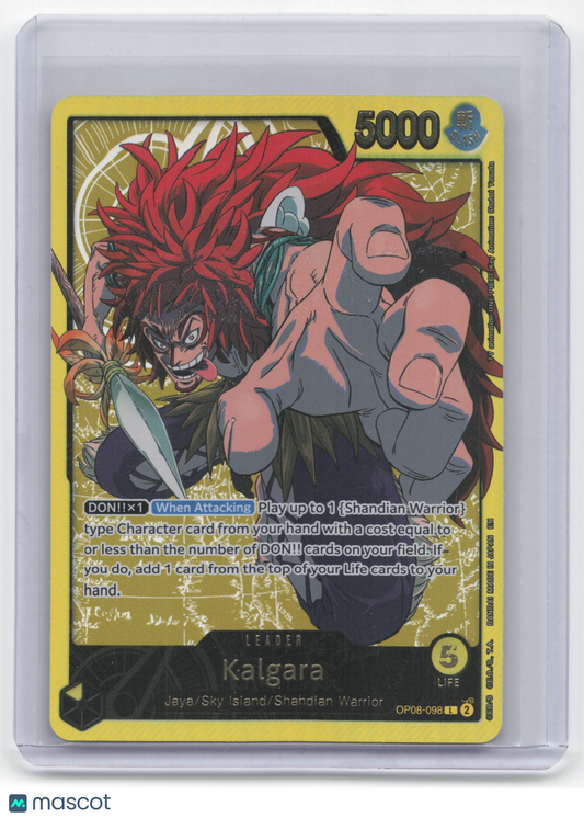2024 One Piece Card Game Kalgara Two Legends #OP08-098 Near Mint