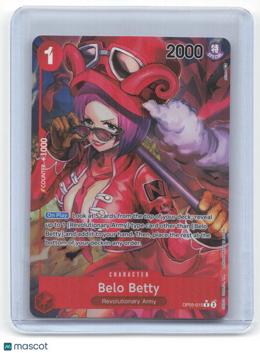 2023 One Piece Card Game Belo Betty Awakening of the New Era #OP05-015 Near Mint