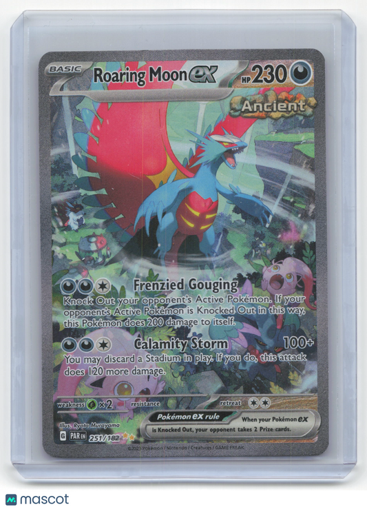 2023 Pokemon Roaring Moon EX Paradox Rift #251/182 SIR Lightly Played