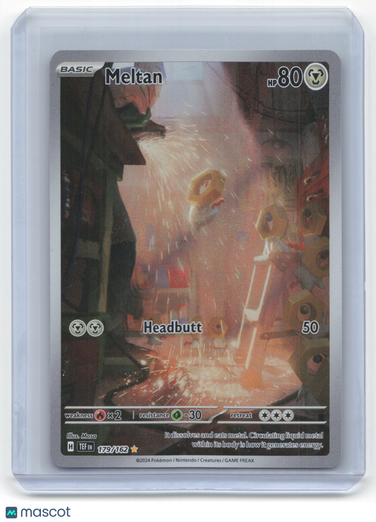 2024 Pokemon Meltan Temporal Forces #179/162 Illustration Rare Near Mint