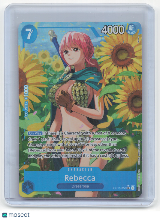 2025 One Piece Card Game Rebecca Royal Blood #OP10-058 Near Mint