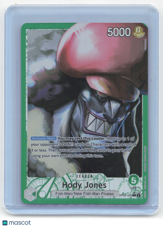 2024 One Piece Card Game Hody Jones Wings of the Captain #OP06-020 Near Mint