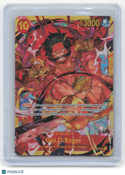 2024 One Piece Card Game Gol D. Roger Emperors in the New World #OP09-118 NM