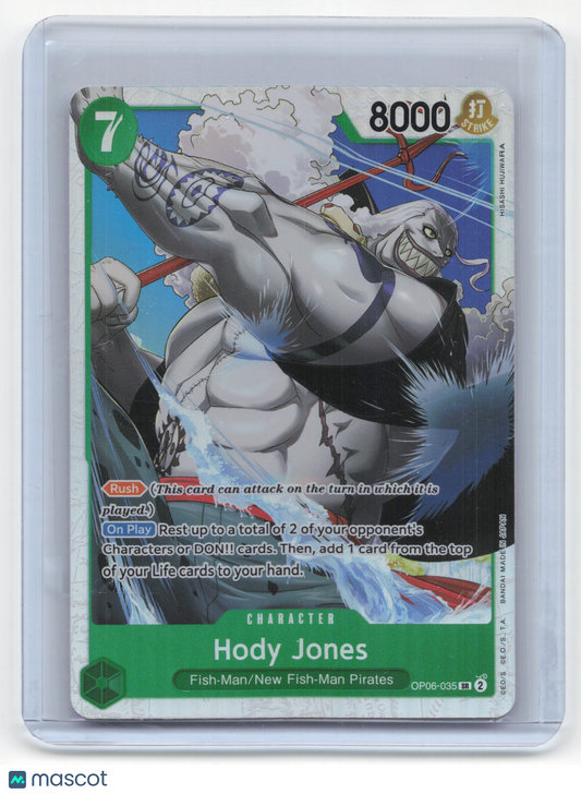 2024 One Piece Card Game Hody Jones Wings of the Captain #OP06-035 Near Mint