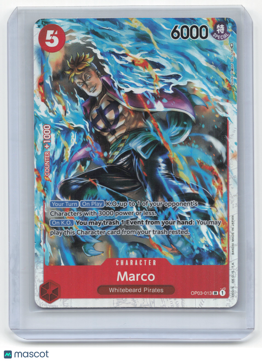2023 One Piece Card Game Marco Pillars of Strength #OP03-013 Near Mint