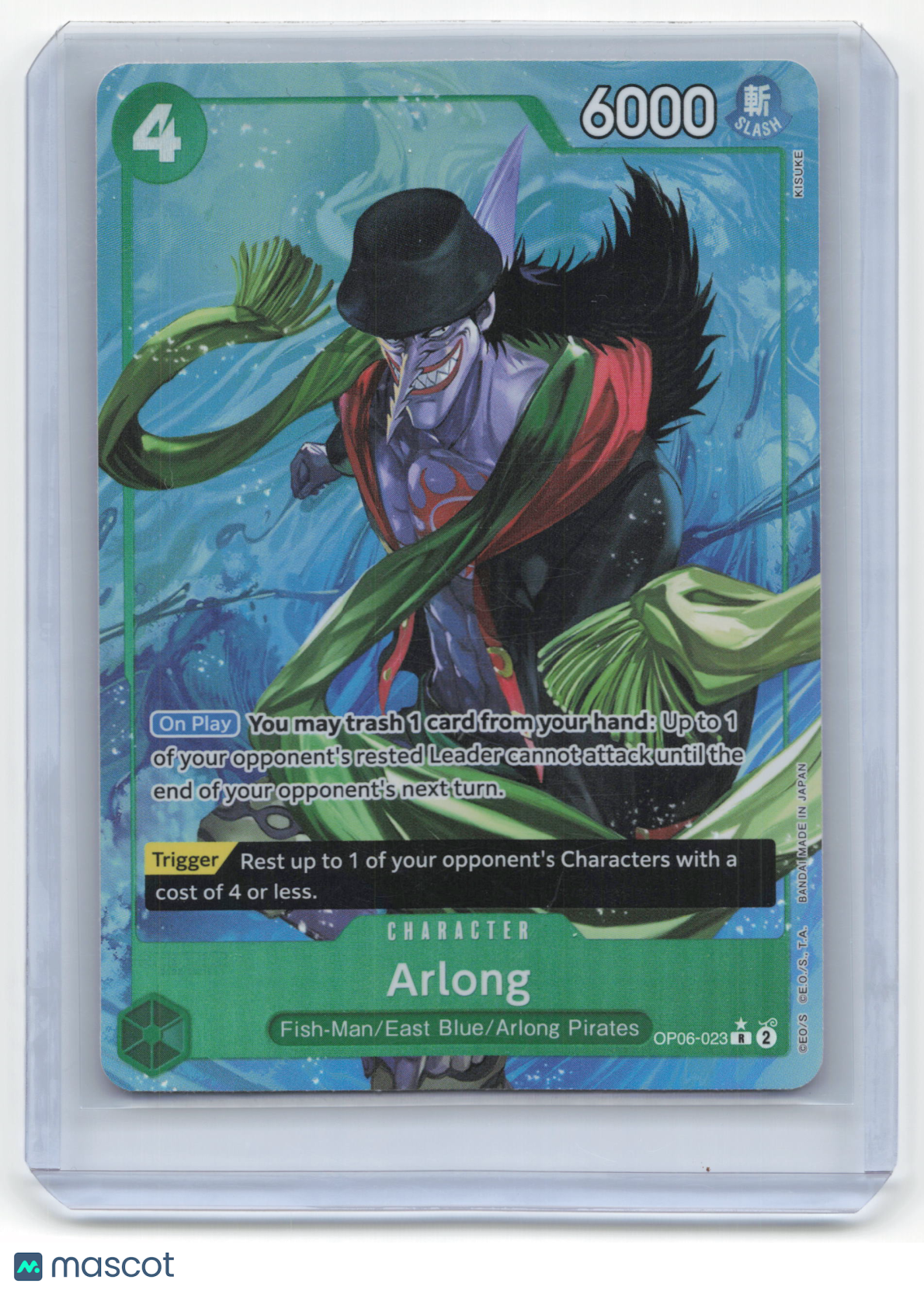 2024 One Piece Card Game Arlong Wings of the Captain #OP06-023 Near Mint