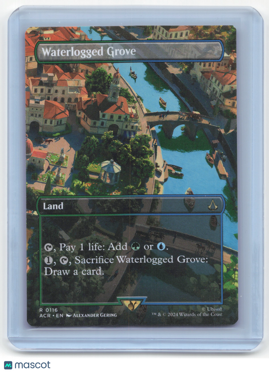 2024 Magic: The Gathering Waterlogged Grove Assassin's Creed #0116 NM
