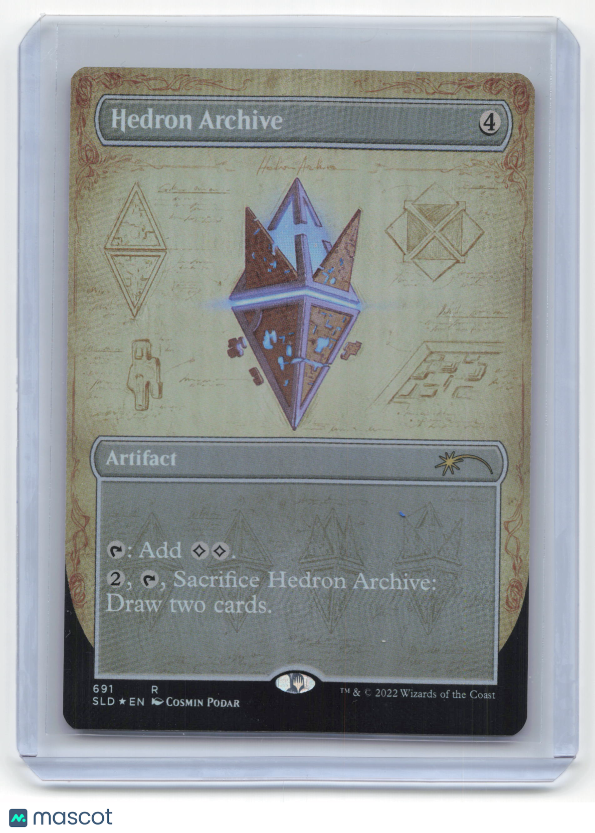 2022 Magic: The Gathering Hedron Archive Secret Lair Drop #691 Near Mint