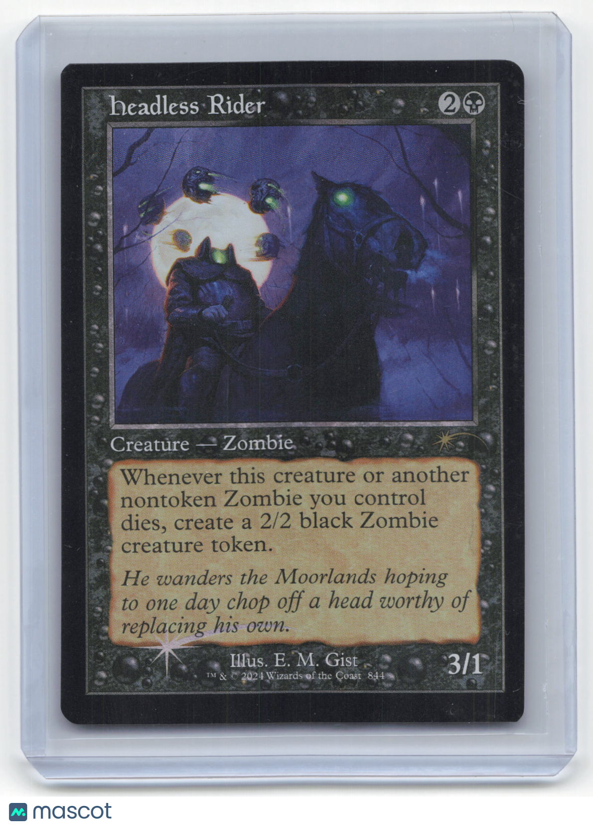 2024 Magic: The Gathering Headless Rider Secret Lair Drop #844