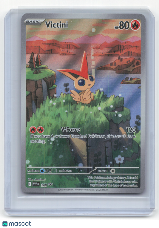 2025 Pokemon Victini SVP Black Star Promos #208 Near Mint