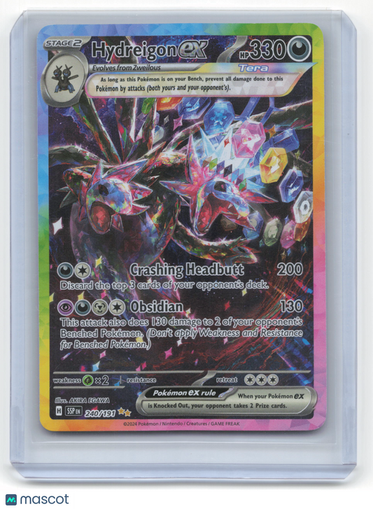 2024 Pokemon Hydreigon EX Surging Sparks #240/191 Near Mint