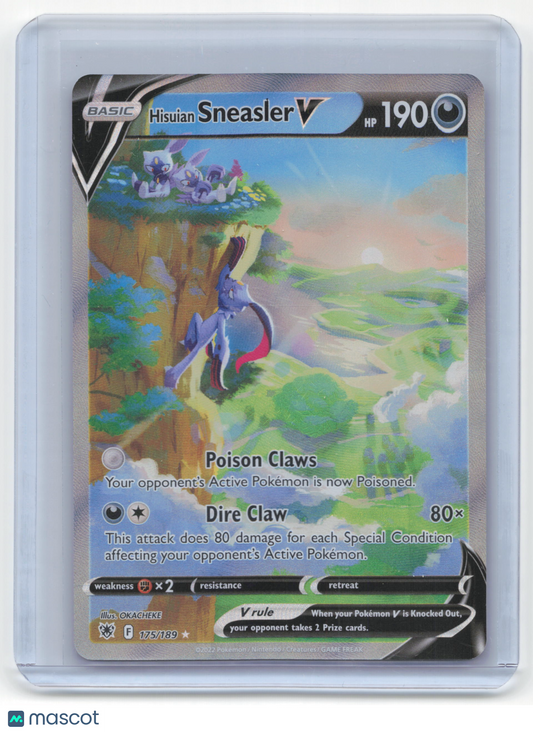 2022 Pokemon Hisuian Sneasler V Astral Radiance #175/189 Near Mint